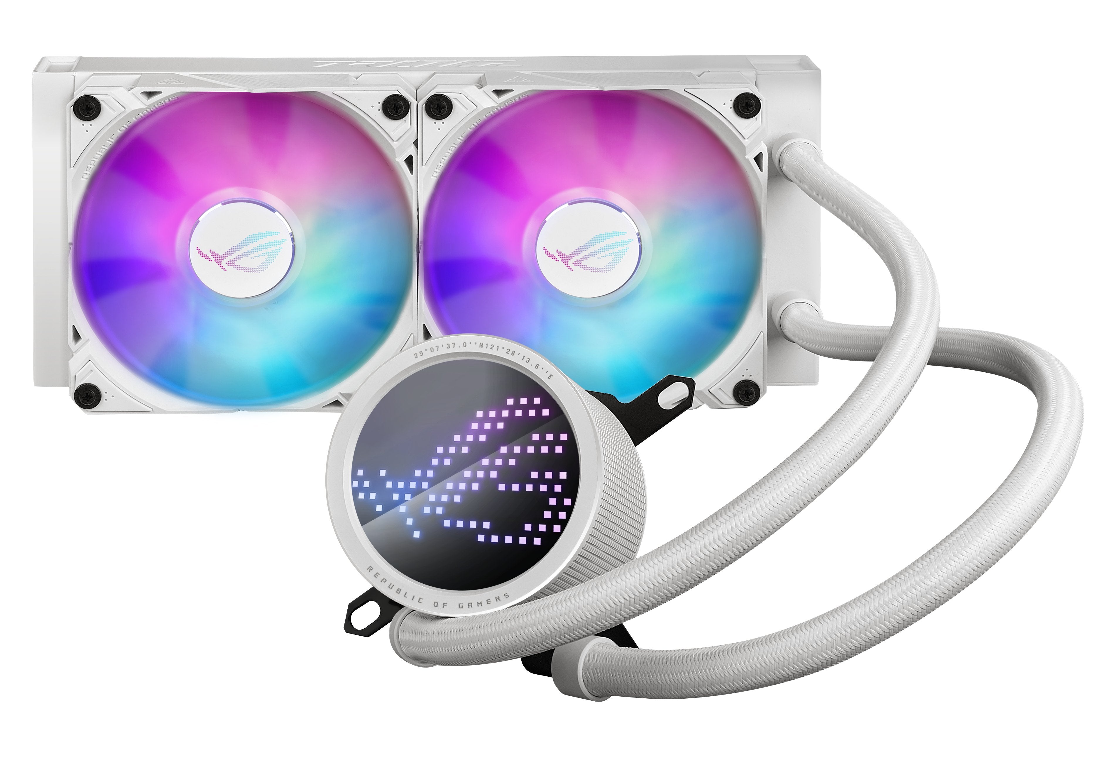 Refrigeracion Liquida Asus Rog Ryuo Iii 240 Argb White Edition