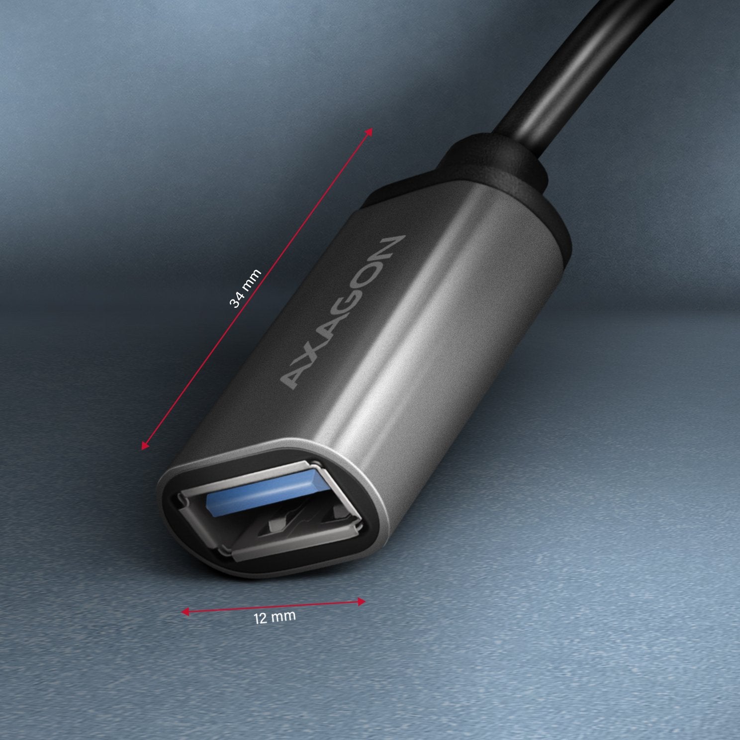 EAN 8595247905994 - Axagon RUCM-AFAC cambiador de género para cable USB C USB A Gris imagen 6