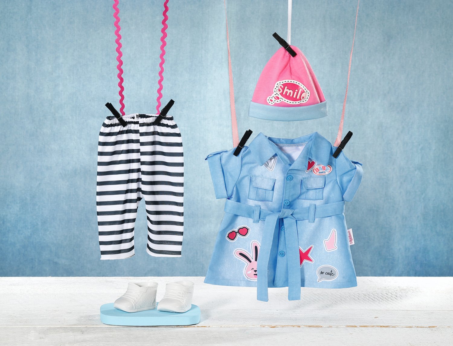 Zapf Creation Baby Born® Deluxe Jeans Dress 43cm, Accesorios De Muñecas 835258