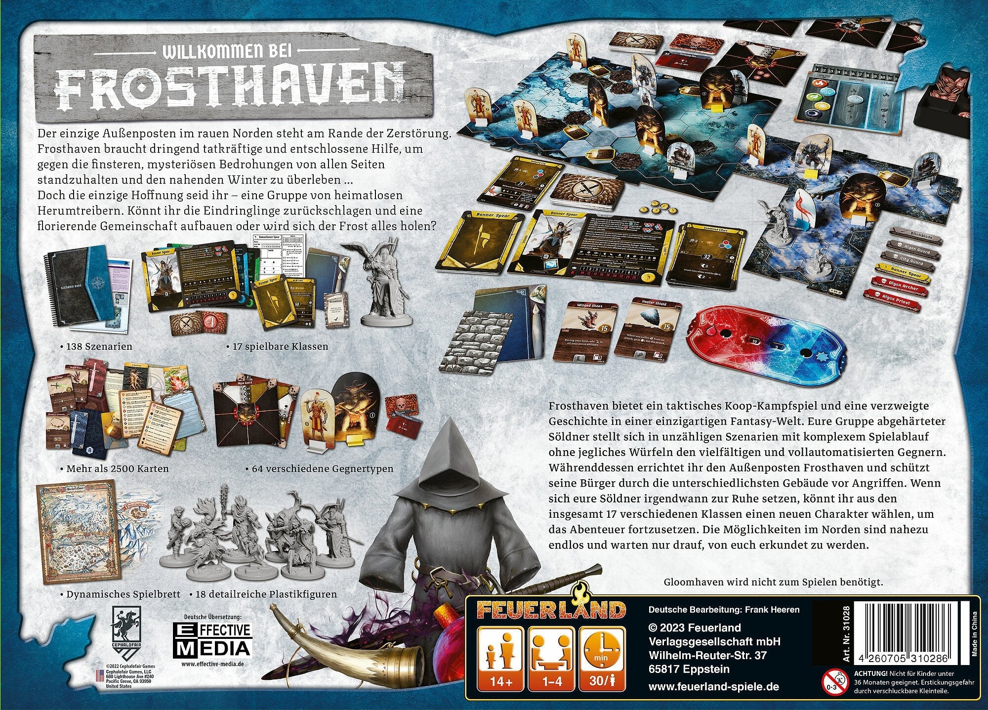 Pegasus Frosthaven, Juego De Mesa Feu31028