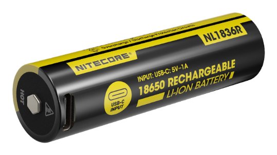EAN 6952506495993 - Nitecore NL1836R batería recargable industrial Ión de litio 3600 mAh 3,6 V imagen 1
