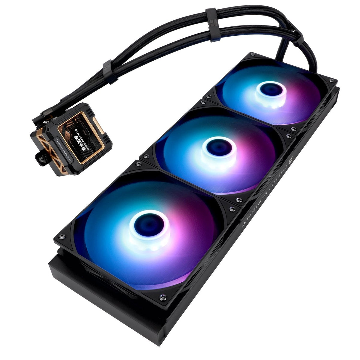 K Thermalright Frozen Warframe Refrigeración Líquida, Argb - 420mm, Negro