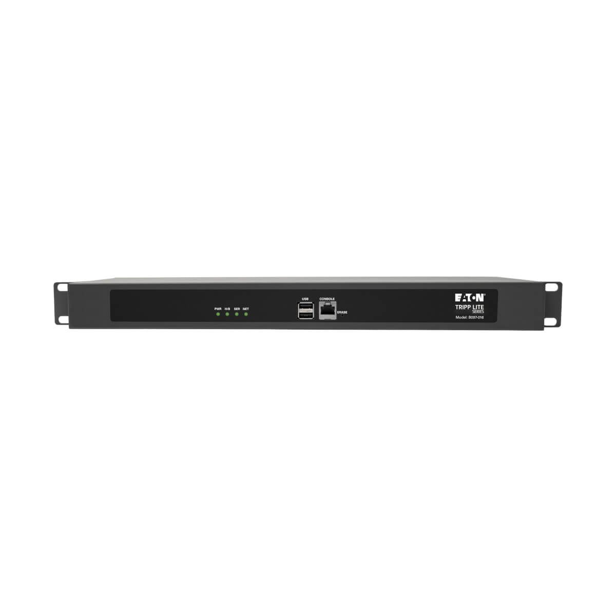 Eaton Tripp Lite Series 16-Port Serial Console Server, Usb Ports (2) - Dual Gbe Nic, 4 Gb Flash, Desktop 1u Rack, Ta - 1gbe, Rs-232 - 1u