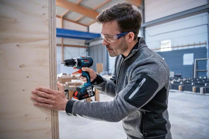 Bosch Taladro De Impacto Inalámbrico Gsb 18v-90 C Professional, 18volt 06019k6104