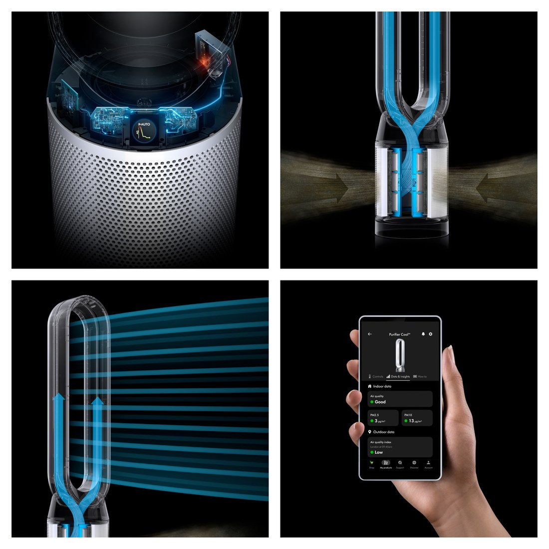 Purifier Cool Pc1 Srebrny