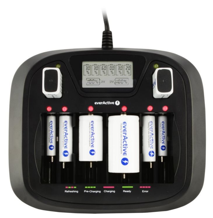 EAN 5902020523581 - Everactive NC-900U cargador de batería Universal CC imagen 1