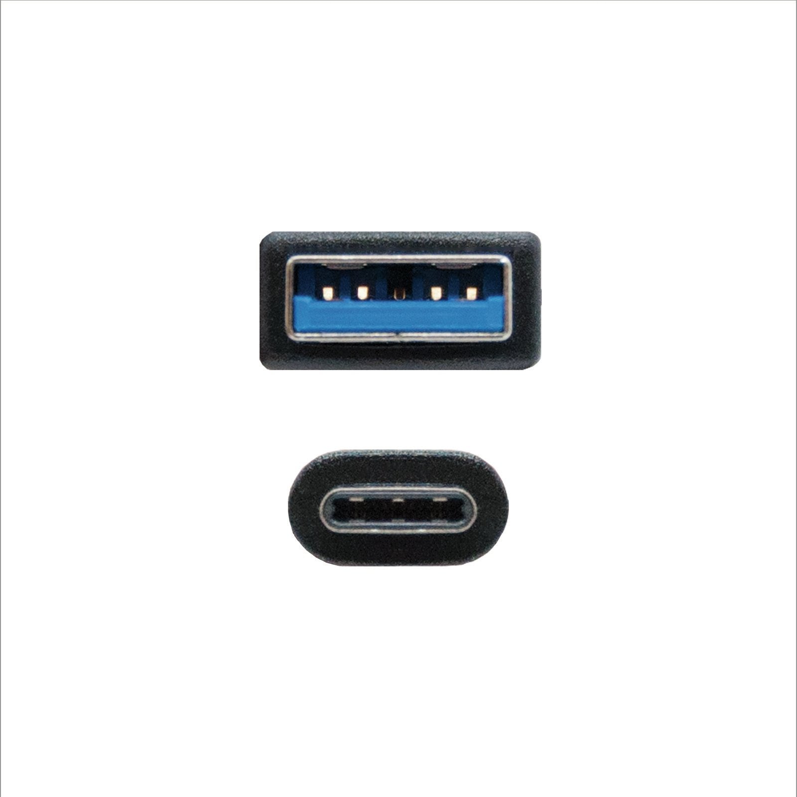 Nanocable Cable Usb-C 3.1 Gen 2 10gbps Macho A Usb-A Macho 1.50m
