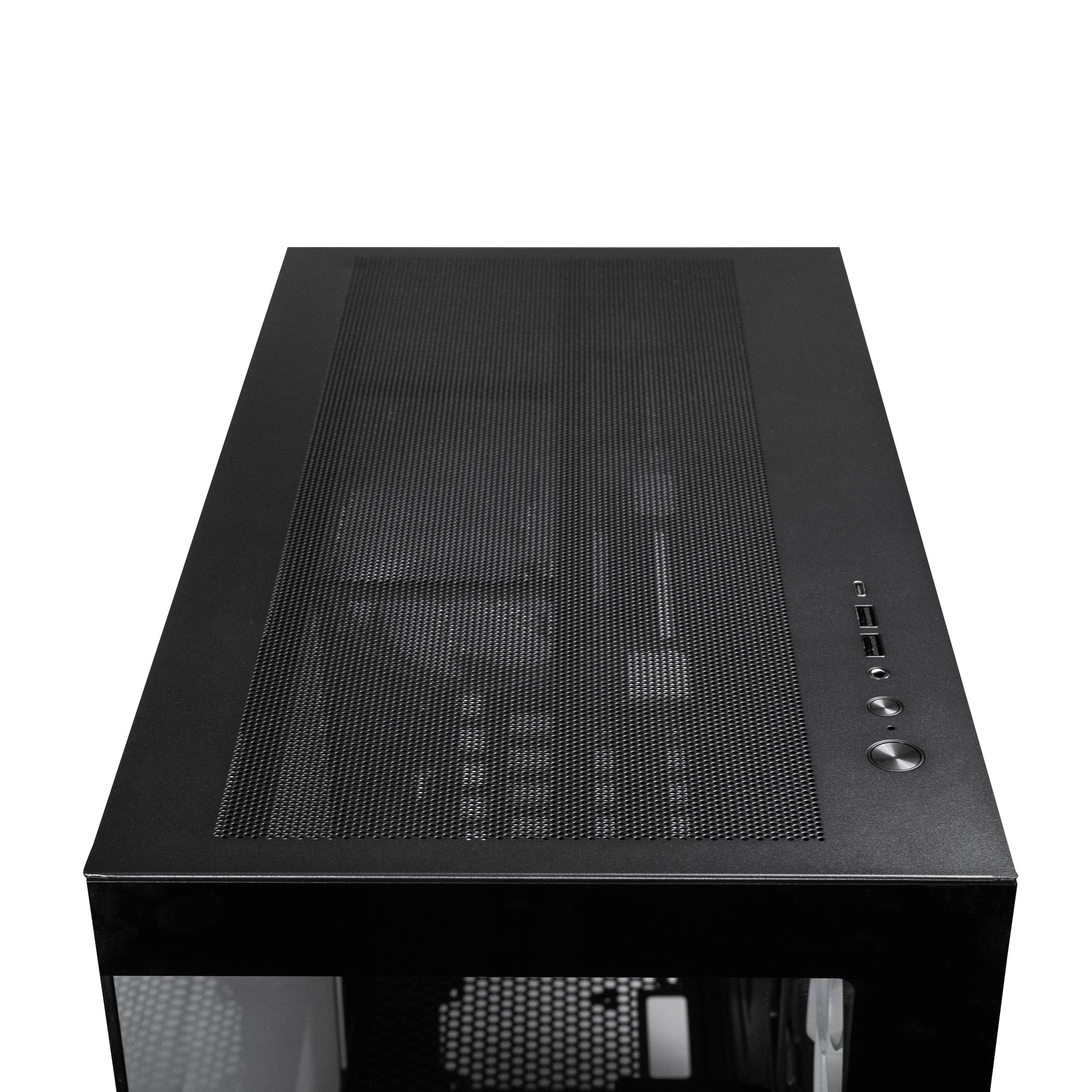 Chieftec Vista Max (Negro, Tempered Glass X 2) Gx-30b-Op