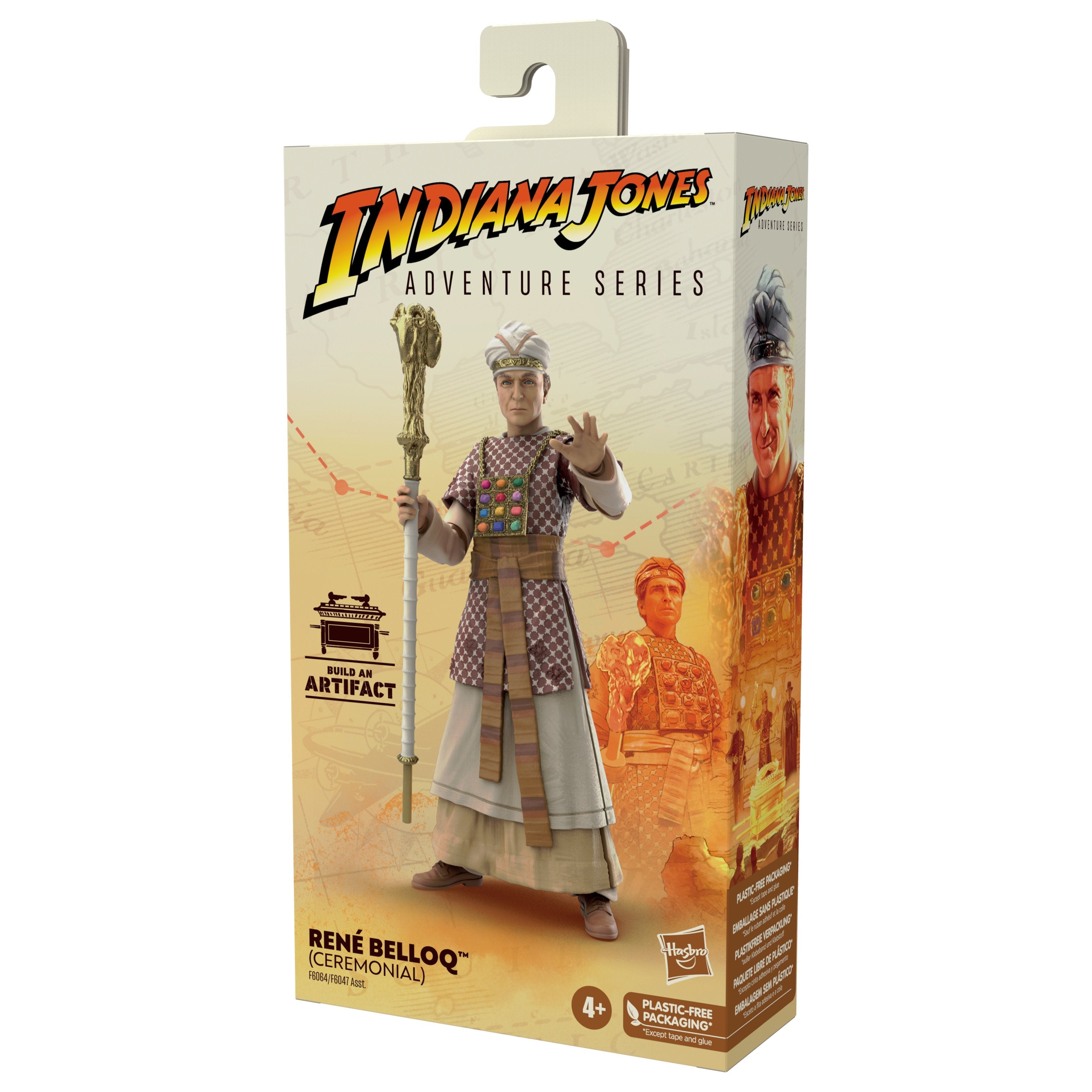 Figura Rene Belloq En Busca Del Arca Perdida Indiana Jones 15cm