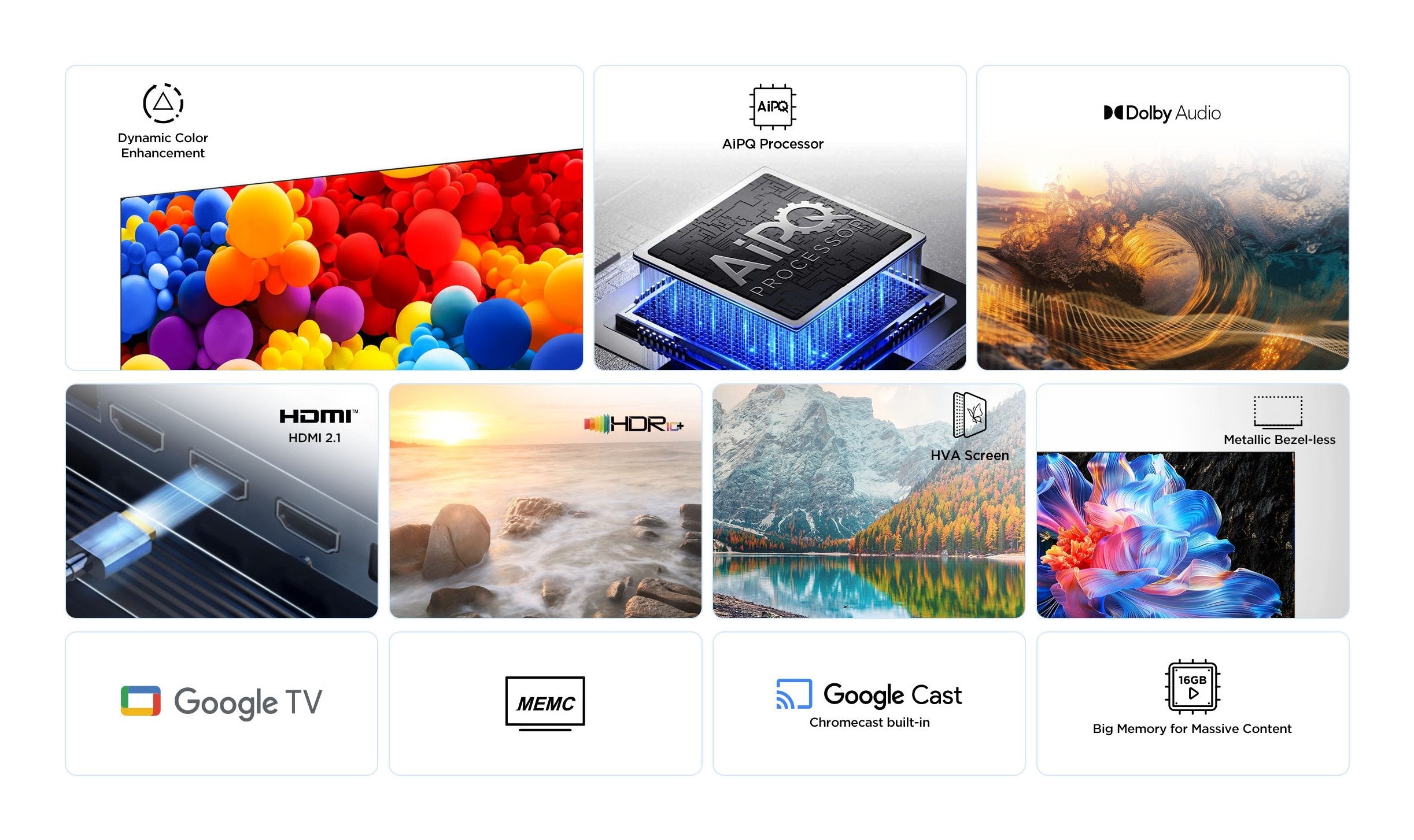 EAN 5901292528386 - TCL P6K 55P6K Televisor 139,7 cm (55") 4K Ultra HD Smart TV Wifi Metálico imagen 7