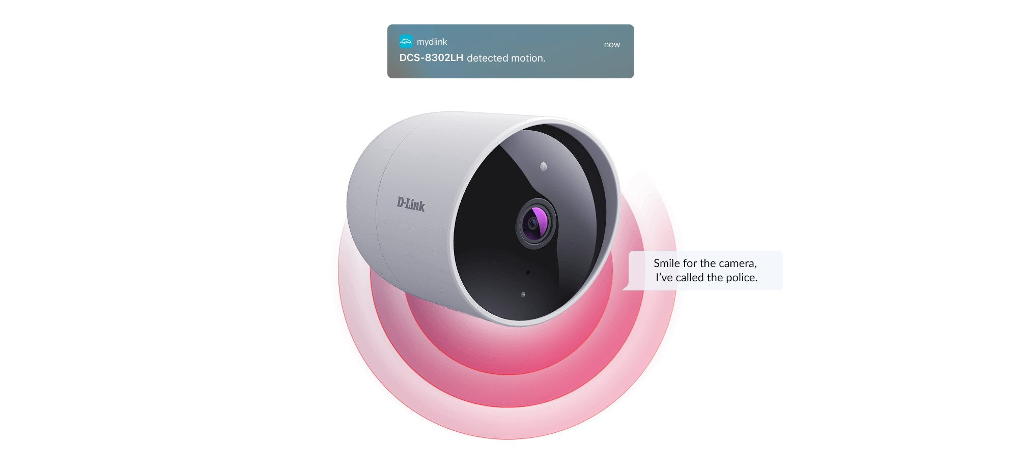 D-Link Dsc-8302lh  Camara Full Hd Outdoor Wifi Camera