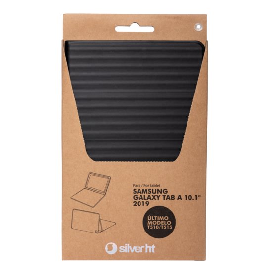 Funda Tablet Samsung Silverht Bookcase Wave Tab A 2019 (T510t515) Negra 44240