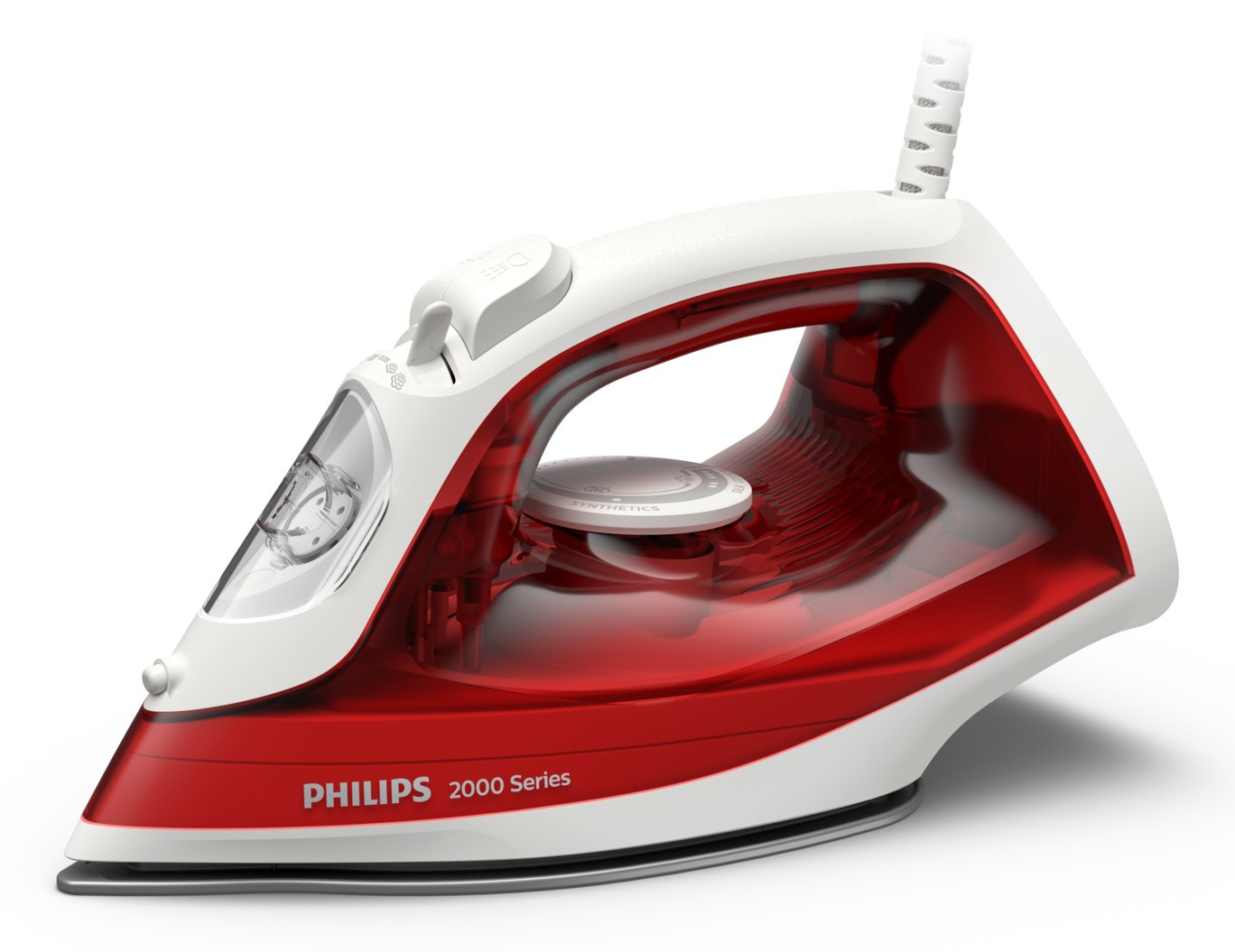 Philips Plancha De Vapor Dst 2010/40 Suela Antiadherente Roja, Blanca