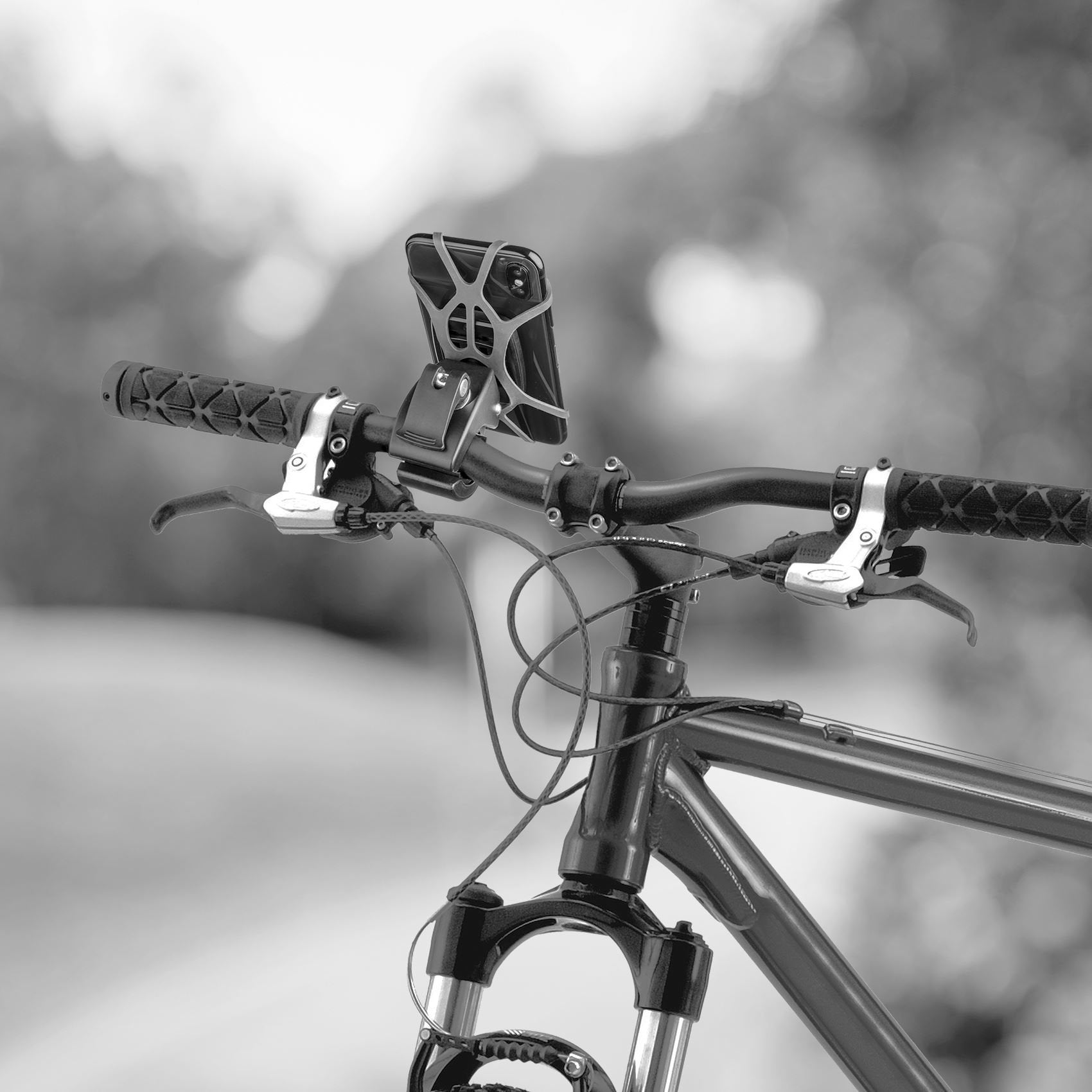 Soporte Magnetico Para Bicicleta Cell, Negro
