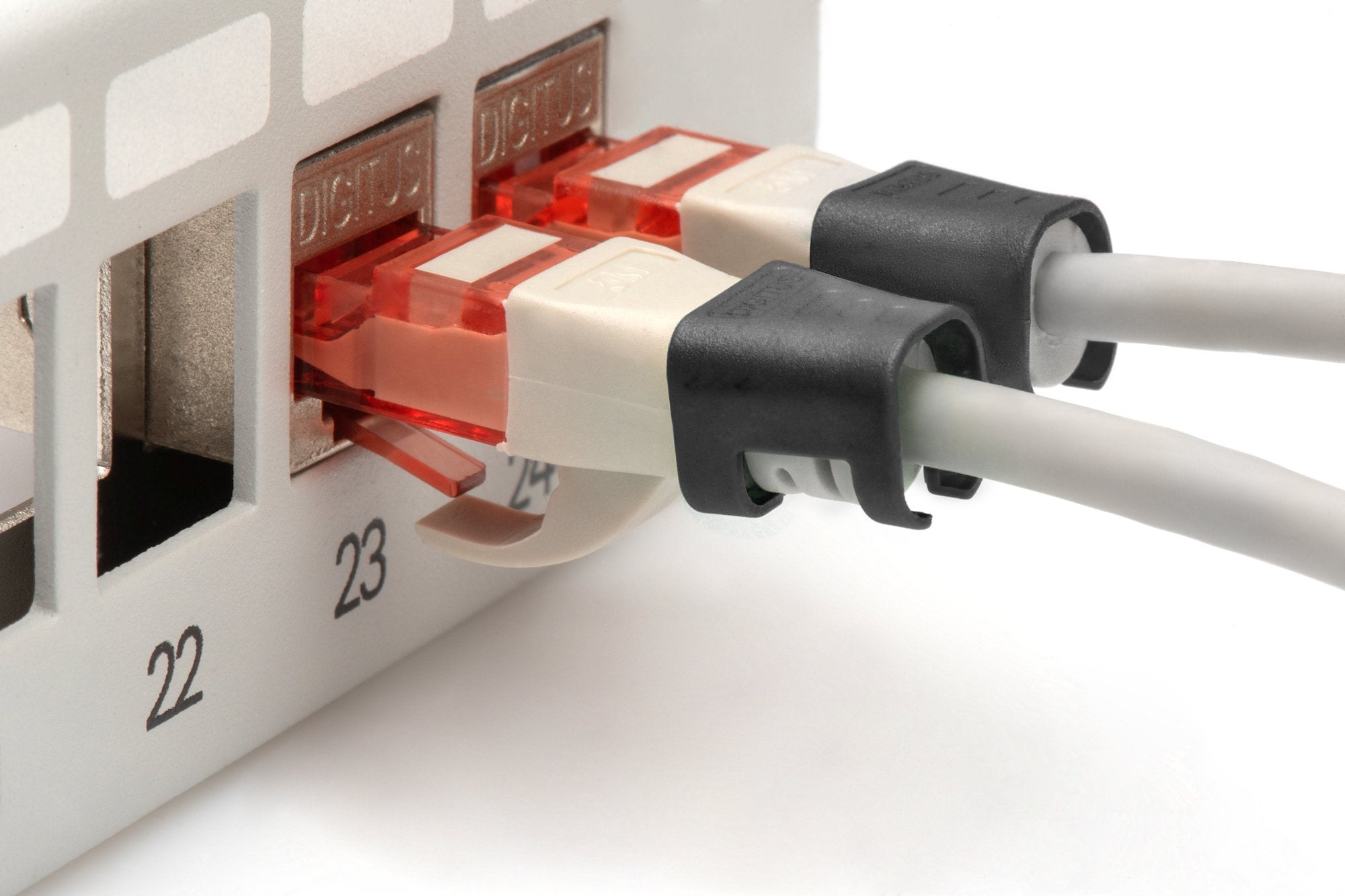Clips Para Cable Rj 45 Color Negro, 100 Uds.