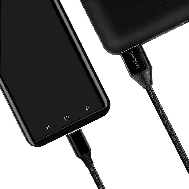 Logilink Cu0139 Cable Usb 0,3 M 2.0 Usb A Usb C Negro
