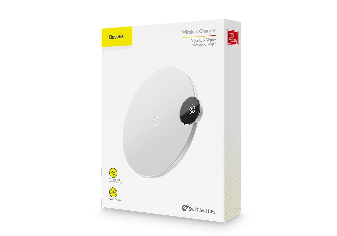 EAN 6953156281493 - Baseus WXSX-02 cargador de dispositivo móvil Teléfono móvil Blanco Lightning Cargador inalámbrico Interio imagen 7