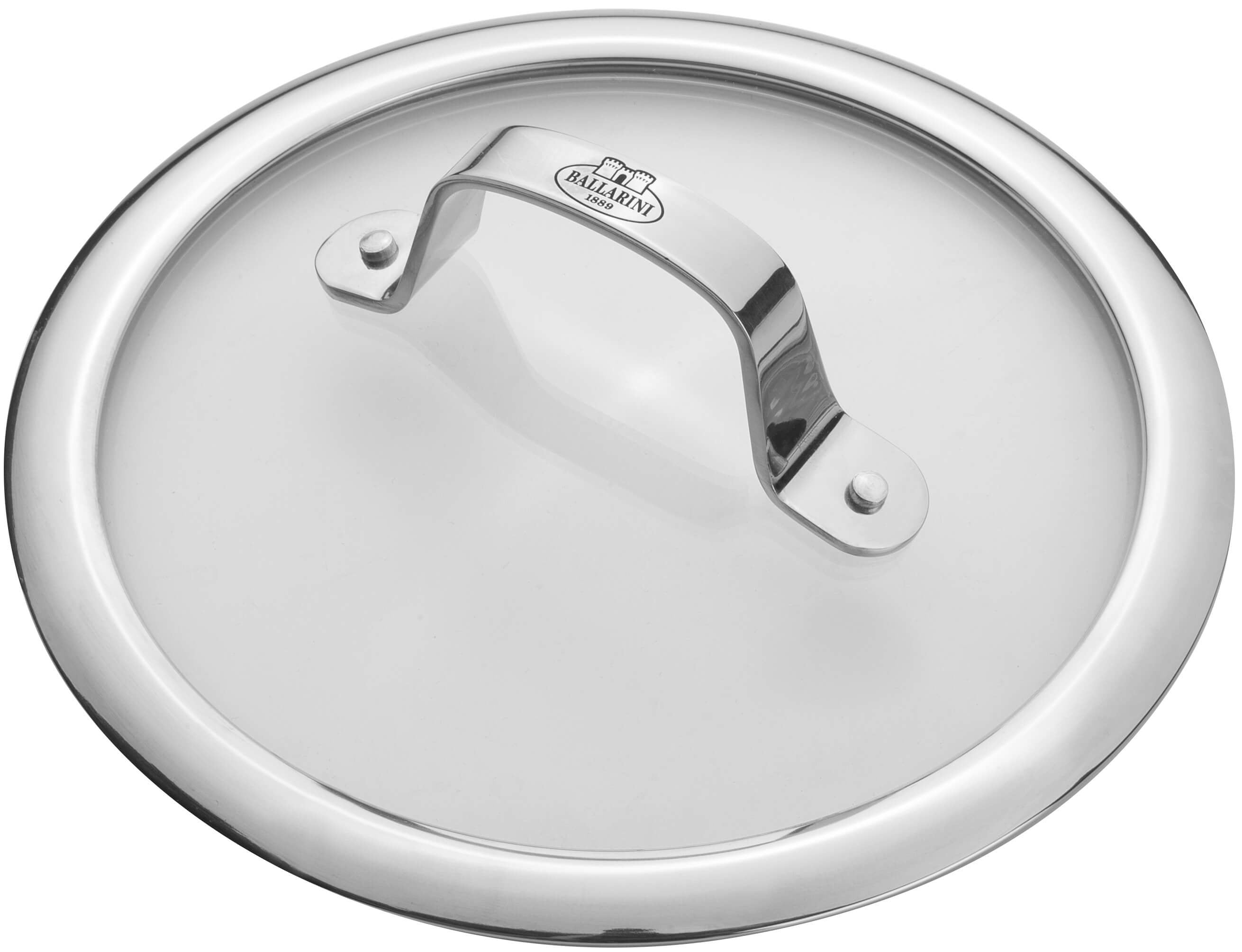 EAN 8003150509500 - BALLARINI 75002-903-0 tapa Alrededor Acero inoxidable, Transparente imagen 1