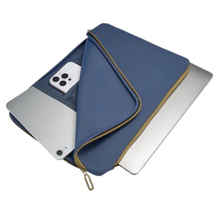 Tucano Doppio Neopren Sleeve Für Macbook Pro 14"", Blau, Bfdop1314-B