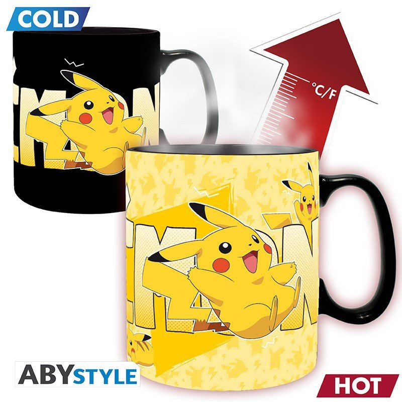 Taza Abystyle Pokemon Pikachu 460 Ml
