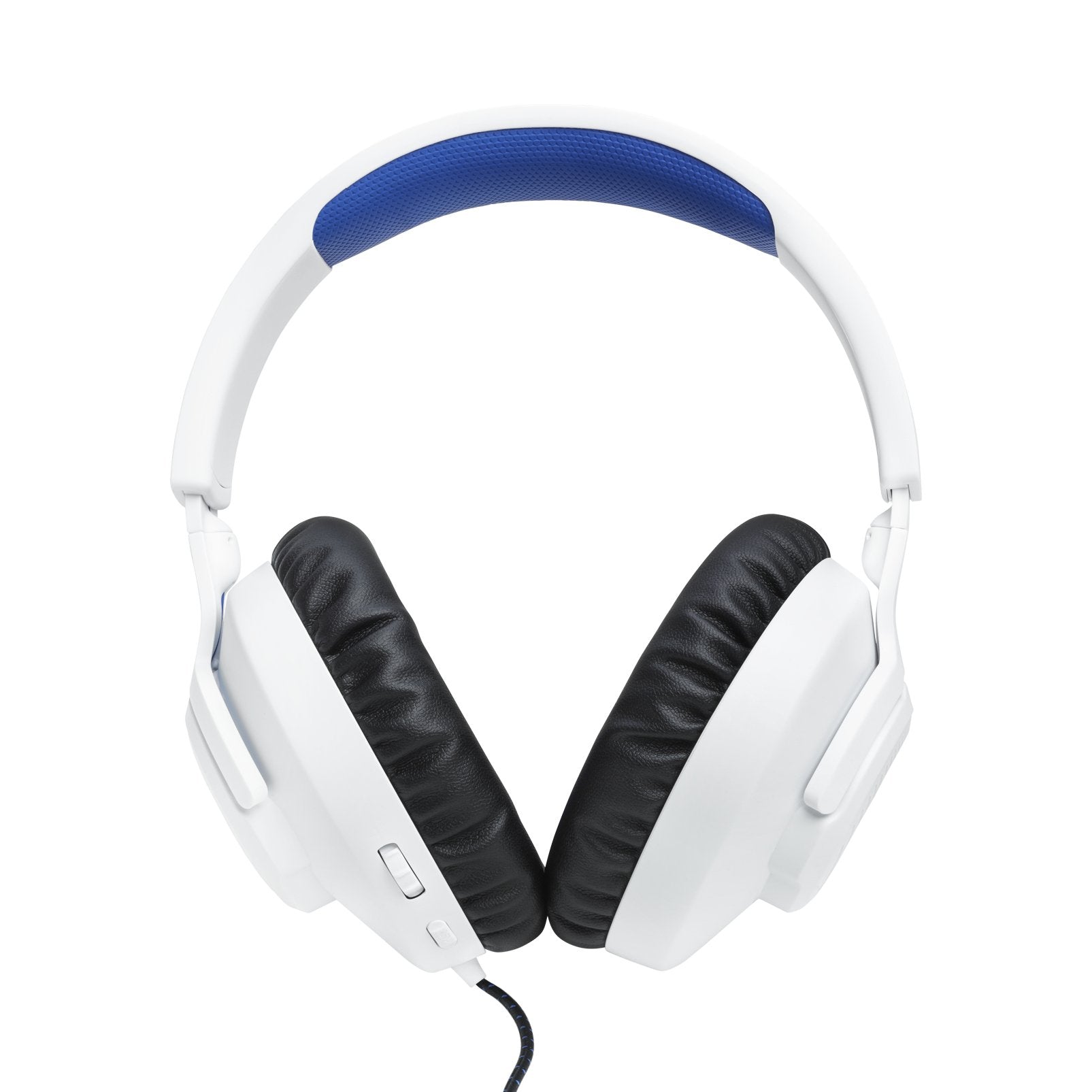 Jbl Quantum 100p Console White + Blue Auriculares Gaming Overear Con Cable