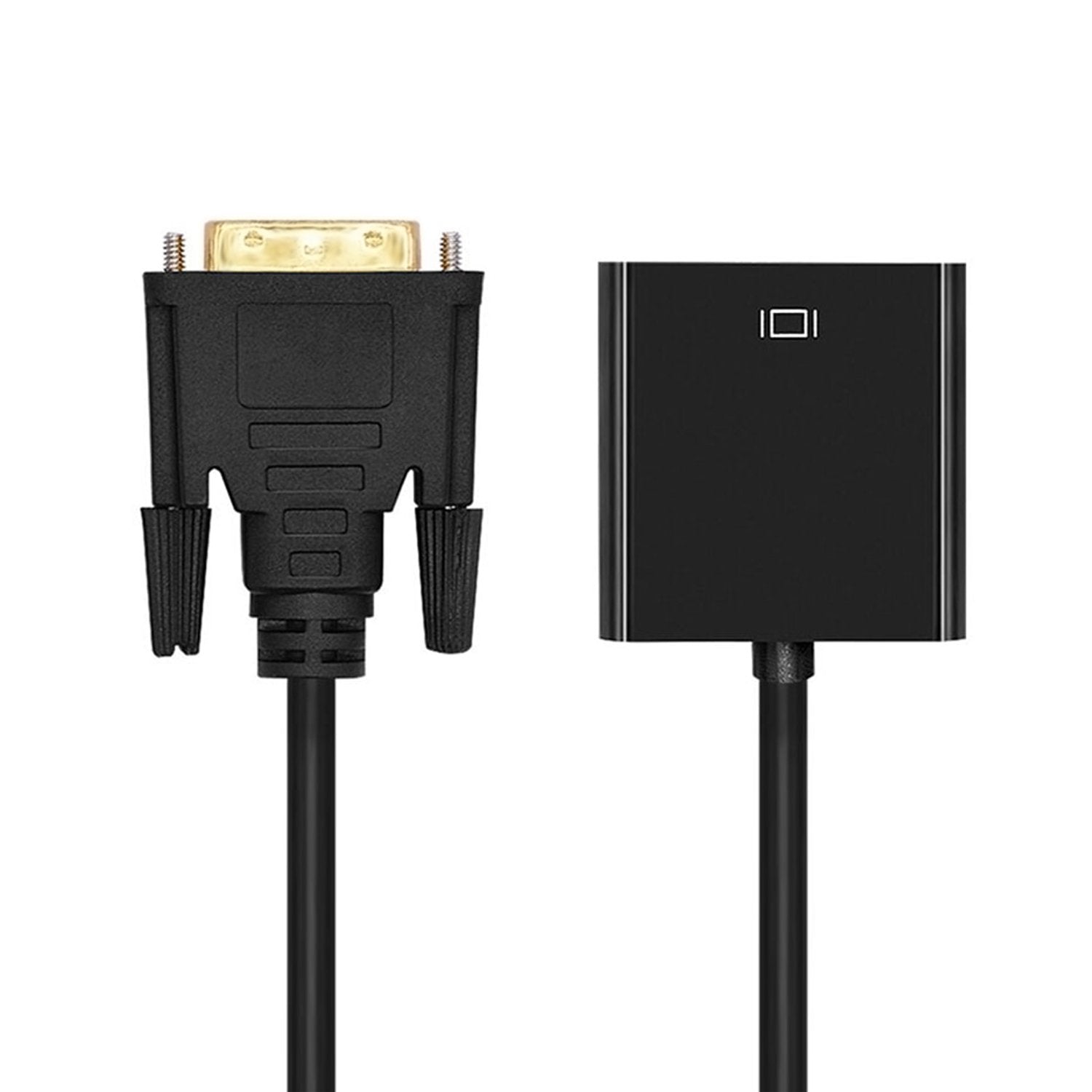 Aisens Conversor Dvi-D A Vga - 24+1/M-Hdb15/H - 10cm - Negro