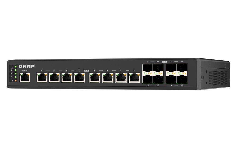 Qnap Qsw-Im3216-8s8t Switch Gestionado 10g Ethernet (100/1000/10000) Negro