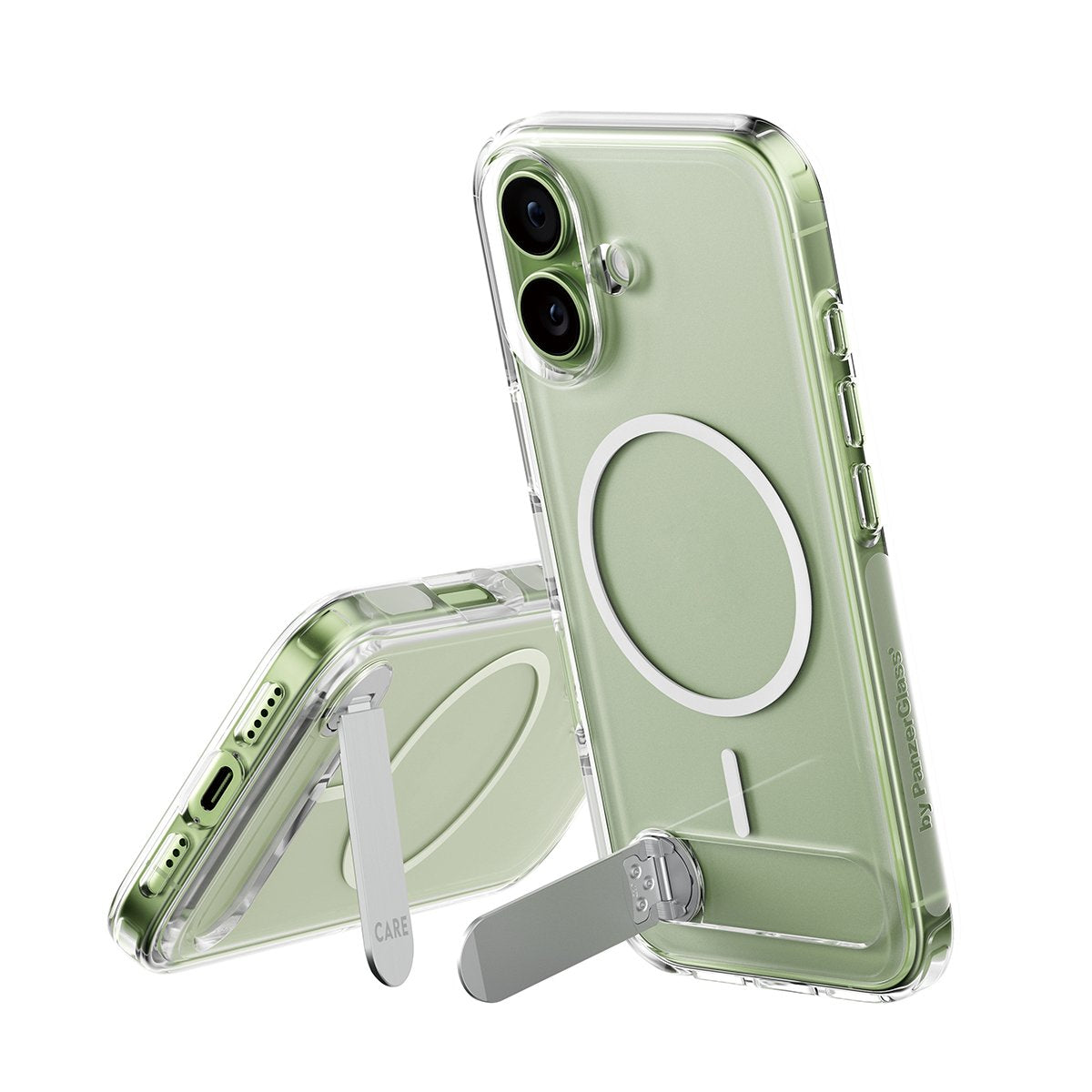 Care Feature Case Clear W. Kickstand Iphone 17
