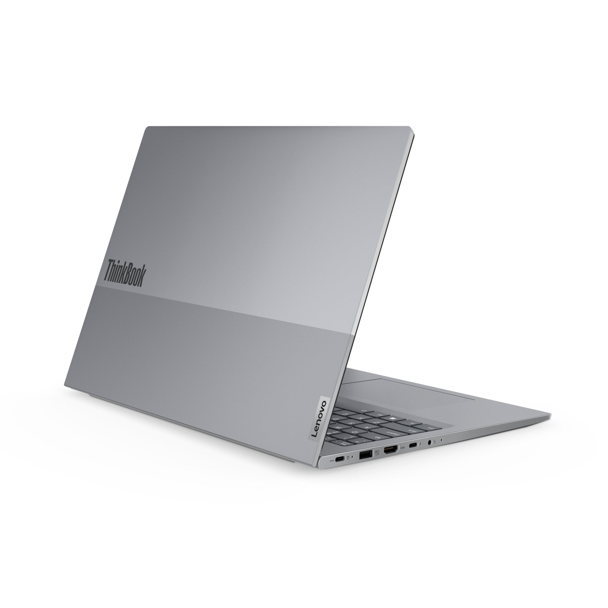 Portatil Lenovo Thinkbook 16 G7 Arp 21mw Diseño De Bisagra En 180 Grados Amd Ryzen 5 7535hs / Hasta 4.55 Ghz Win 11 Pro Radeon 660m 16 Gb Ram 512 Gb Ssd Nvme 16" Ips 1920 X 1200 Gigabit Ethernet Wi-Fi 6e Bluetooth Gris Ártico Con Dos Tonos