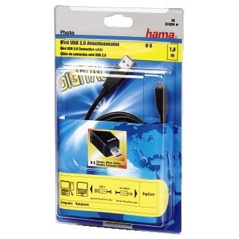 EAN 4007249742049 - Hama USB 2.0 Cable, 1.8m cable USB 1,8 m USB A Negro imagen 3