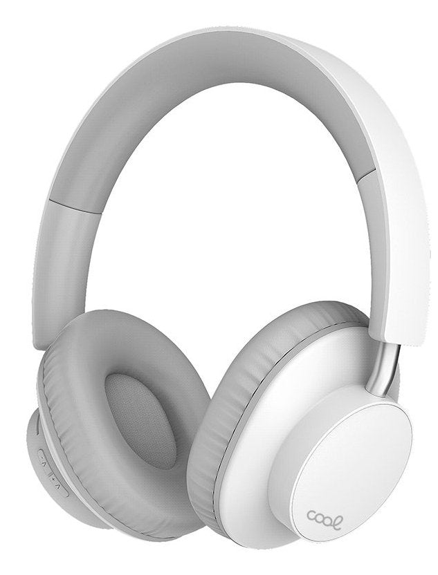 Cool Auriculares Stereo Bluetooth Cascos Smarty Blanco