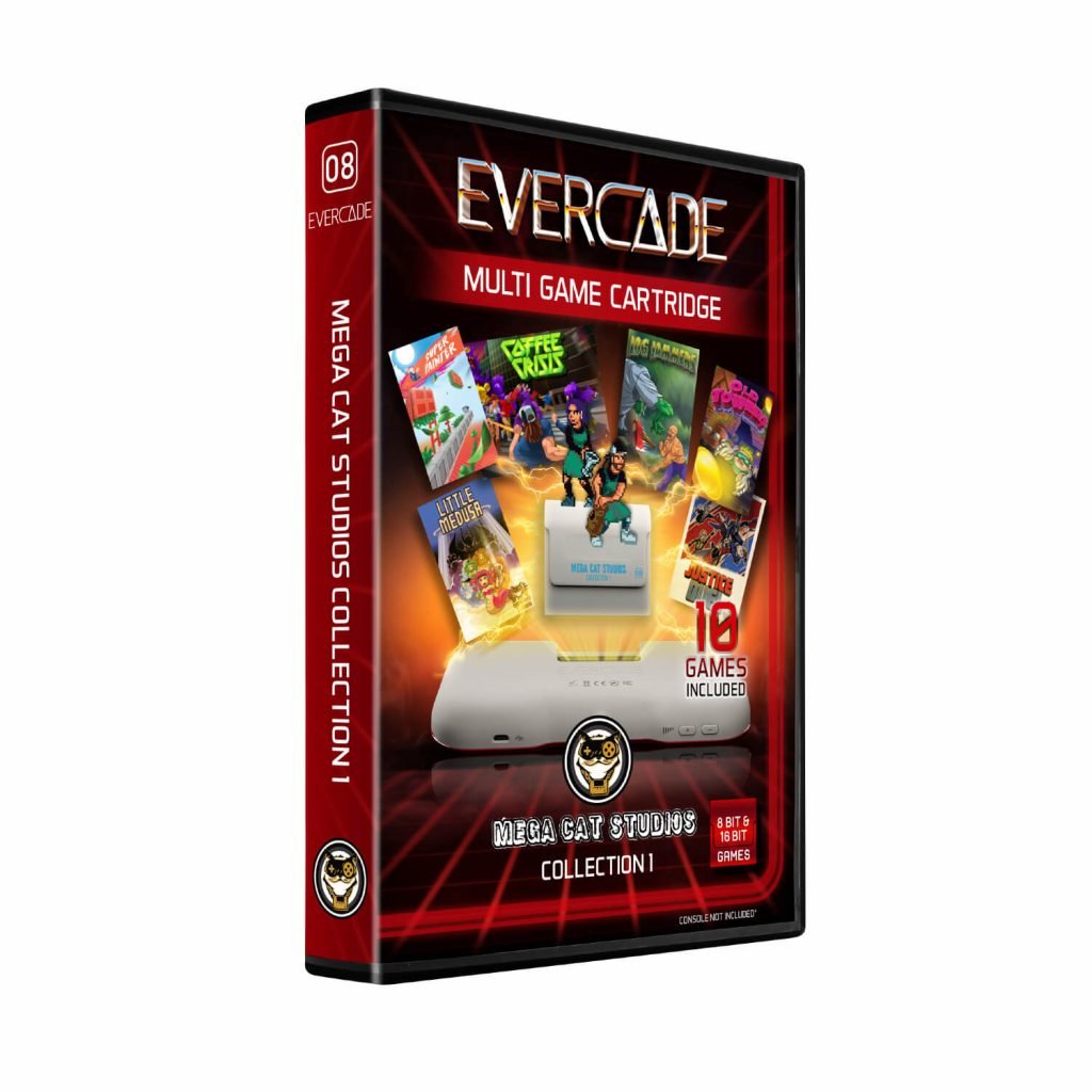 Cartucho Evercade Mega Cat 1
