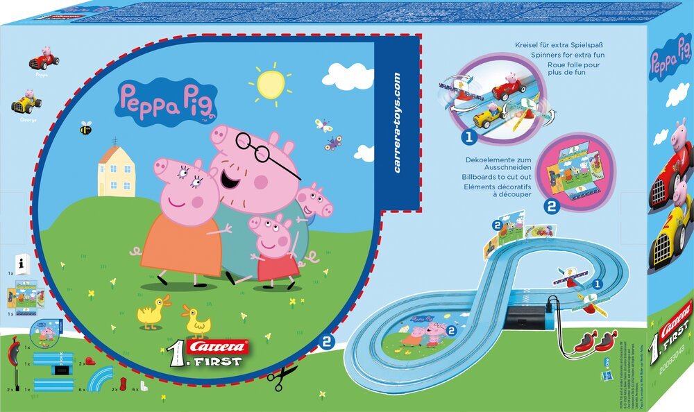 Circuito Carreras Peppa &#38; George Peppa Pig