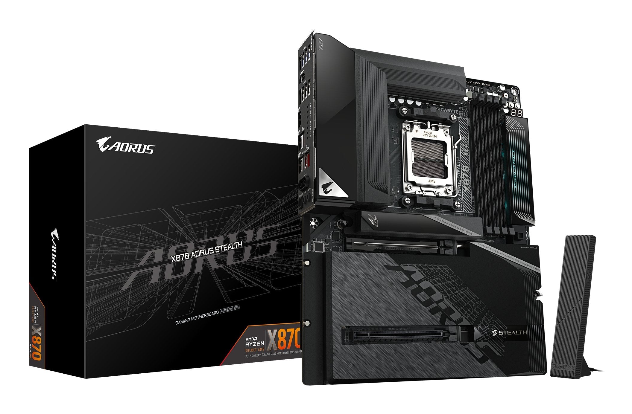 Placa Base Gigabyte X870 A Stealth Am5 1xhdmi  X870 A Stealth  X870 A Stealth