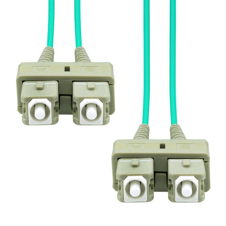 Proxtend Fo-Scscom3d-005 Cable De Fibra Optica 5 M Sc/Upc Om3 Color Aguamarina (Proxtend Sc-Sc Upc Om3 Duplex Mm Fibre Cable 5m)