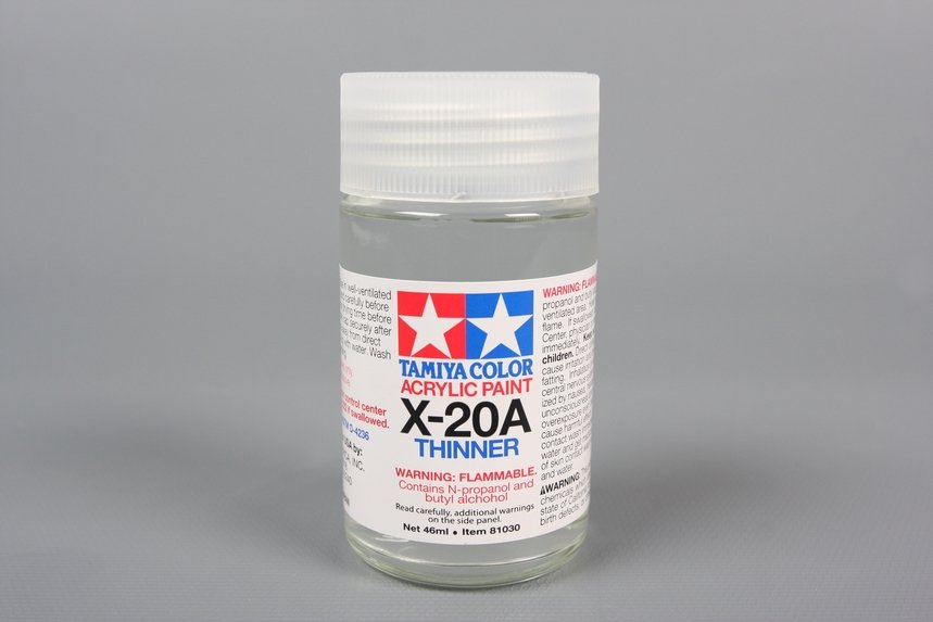 EAN 4950344996629 - Tamiya X-20A pintura acrílica 46 ml Transparente Botella imagen 1