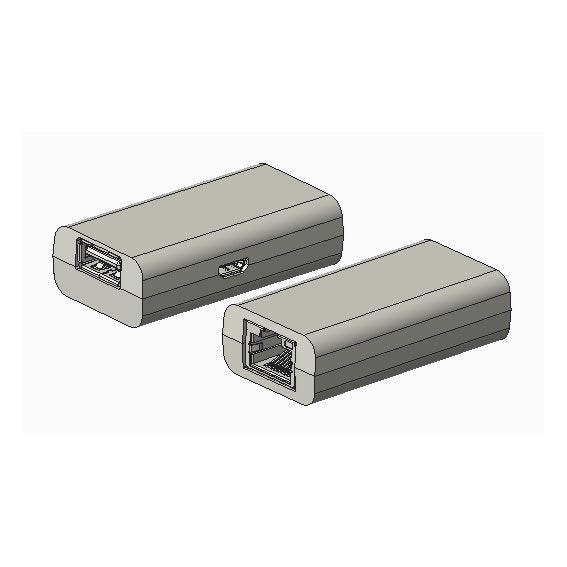 EAN 0190017478241 - HPE Aruba Networking AP-MOD-SERU Micro-USB TTL3.3V to RJ45 RS232 AP Console Adapter Module cable de red imagen 1