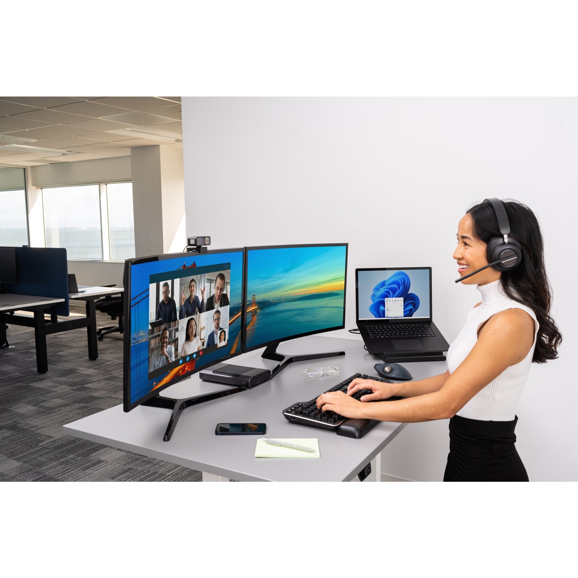 EAN 0085896834526 - Kensington H3000 Inalámbrico Diadema Juego USB Tipo C Negro imagen 55