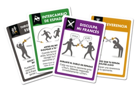 EAN 810083046464 - Asmodee EKISWRD01ES juego de tablero Vamos a pegarnos con espadas de mentira 20 min Juego de mesa Partido imagen 5