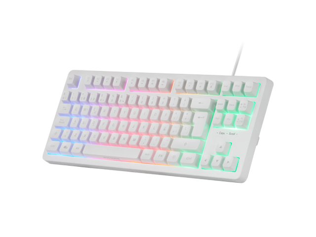 EAN 8435693104667 - Mars Gaming MK023W teclado Juego USB AZERTY imagen 1