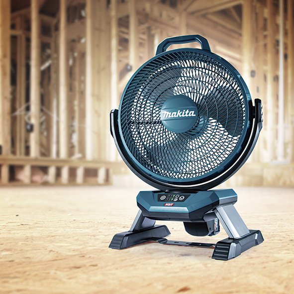 Ventilador Makita Cf002gz  Azul Sin Batería Ni Cargador Cf002gz