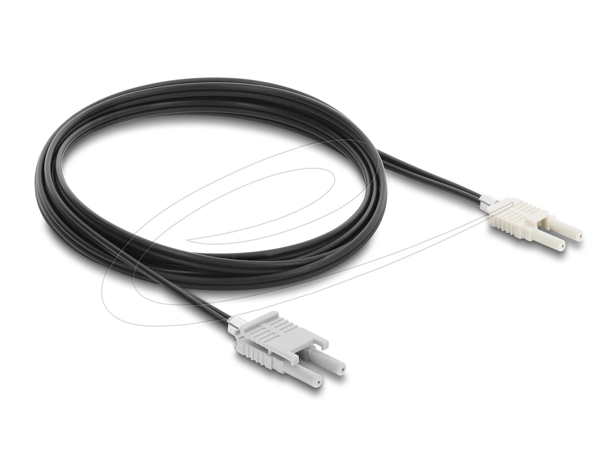 Delock Lwl Pof Kunststoff Cable Hfbr 4506-4516z Duplex Stecker Zu Duplex Stecker 2 M