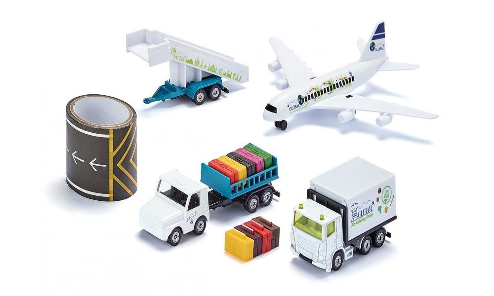 Set De Súper Aeropuerto De Siku, Vehículo Modelo 4006874063123.0