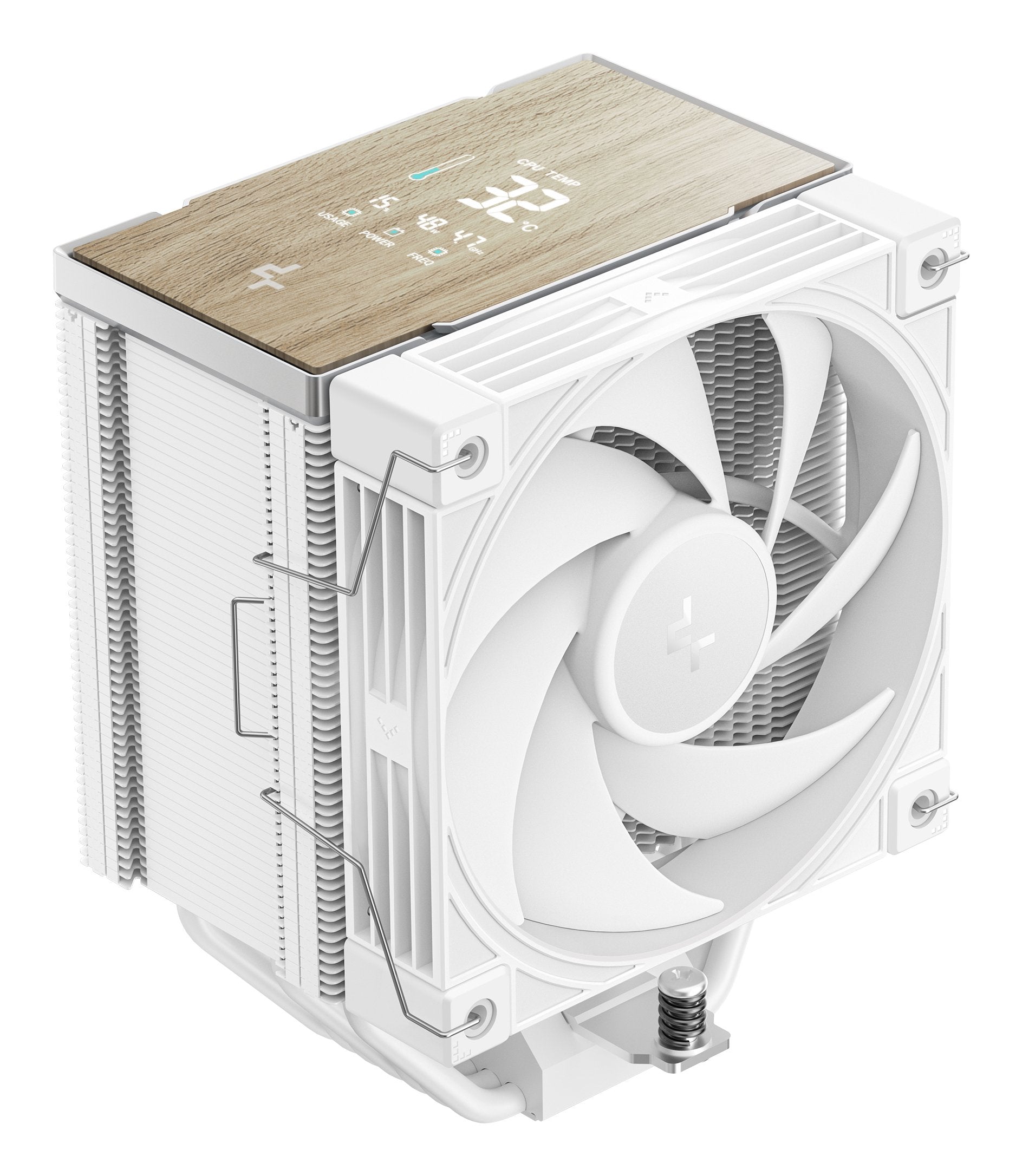 Deepcool Ak700 Digital Wh, Disipador De Cpu Blanco, 120 Mm R-Ak700-Whndmn-Gjd