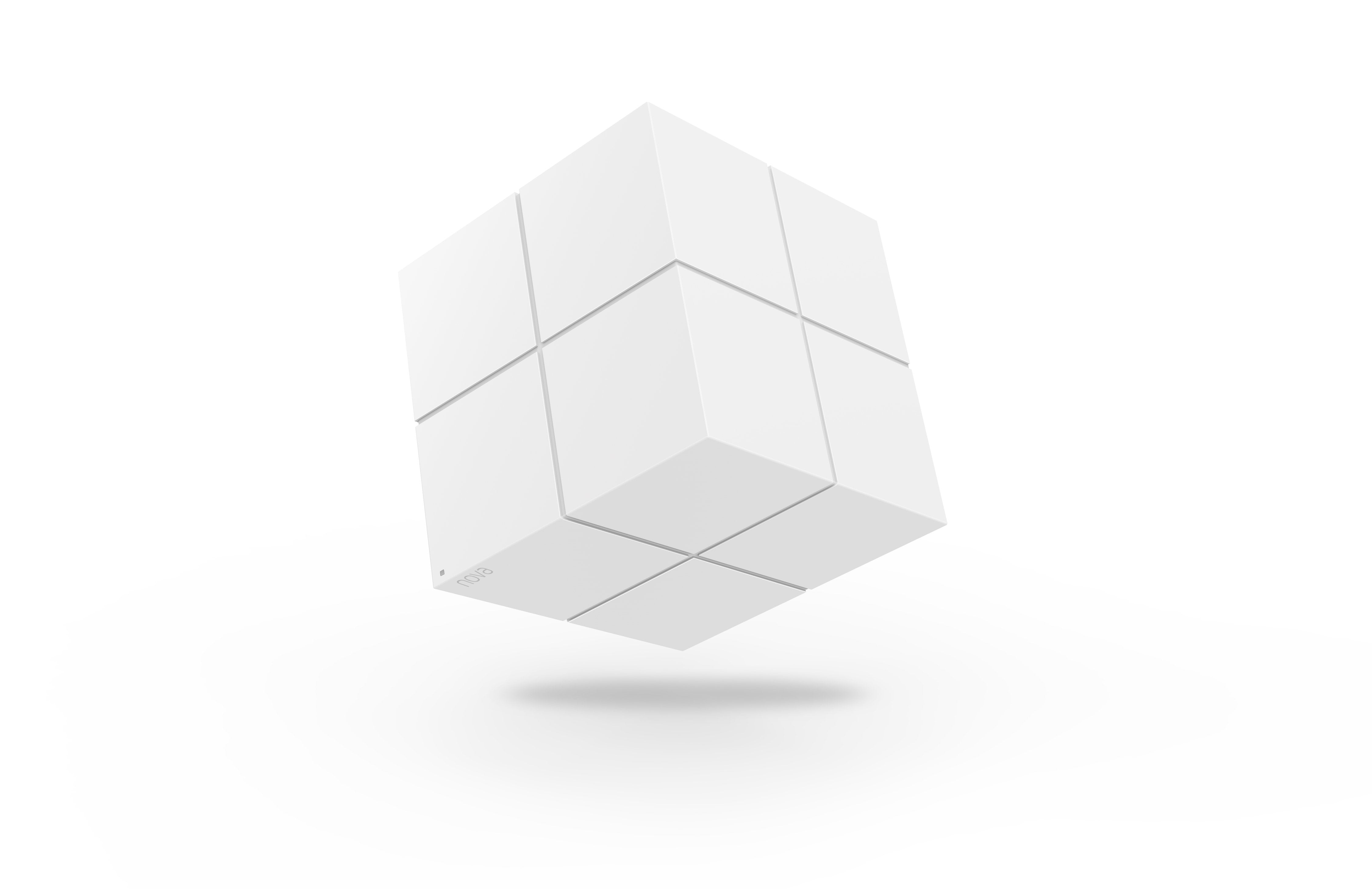 Sistema Mesh Wifi Tenda Mw6-Nova 3 Unidades Wifi A/Ac/B/G/N/ 600m2  2 Puertos Gigabit Gestión Por App