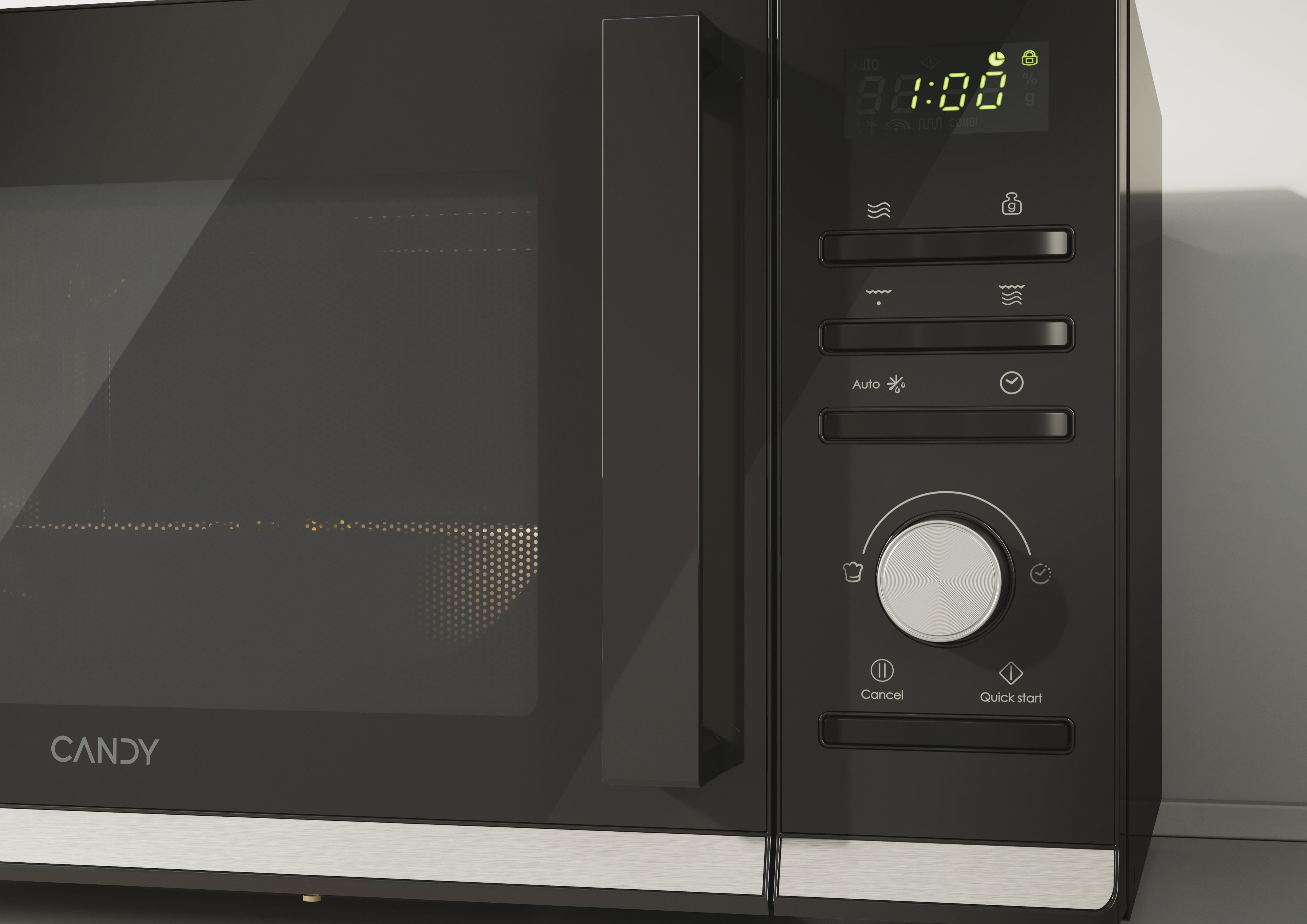 Candy Cmga25tndb Encimera Microondas Con Grill 25 L 900 W Negro