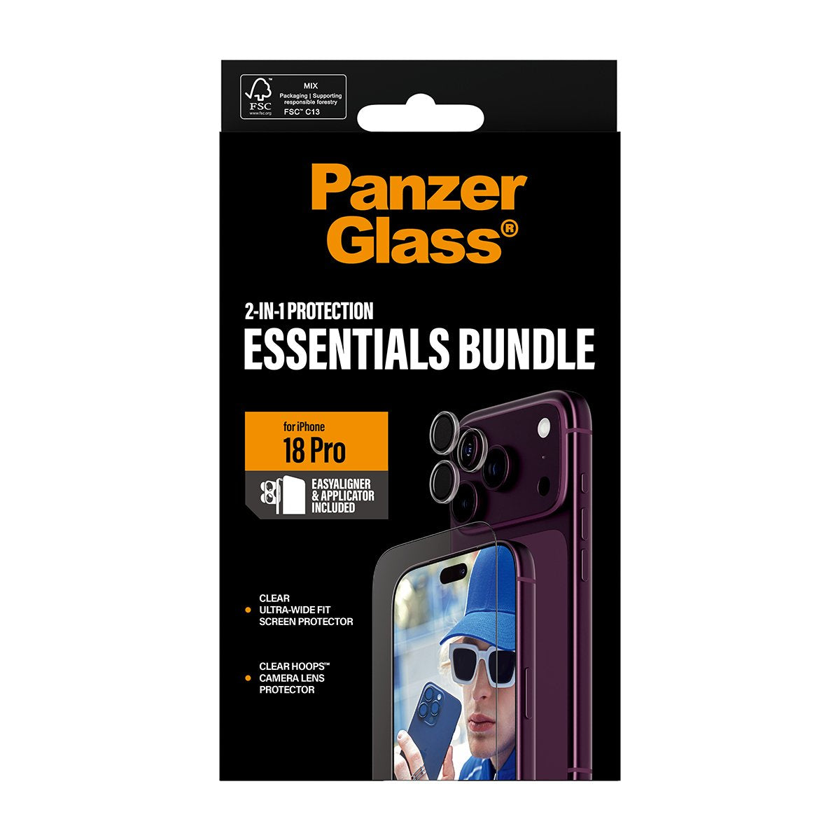 Panzerglass 2-In-1 Essentials Hndle Iphone 18 Pro