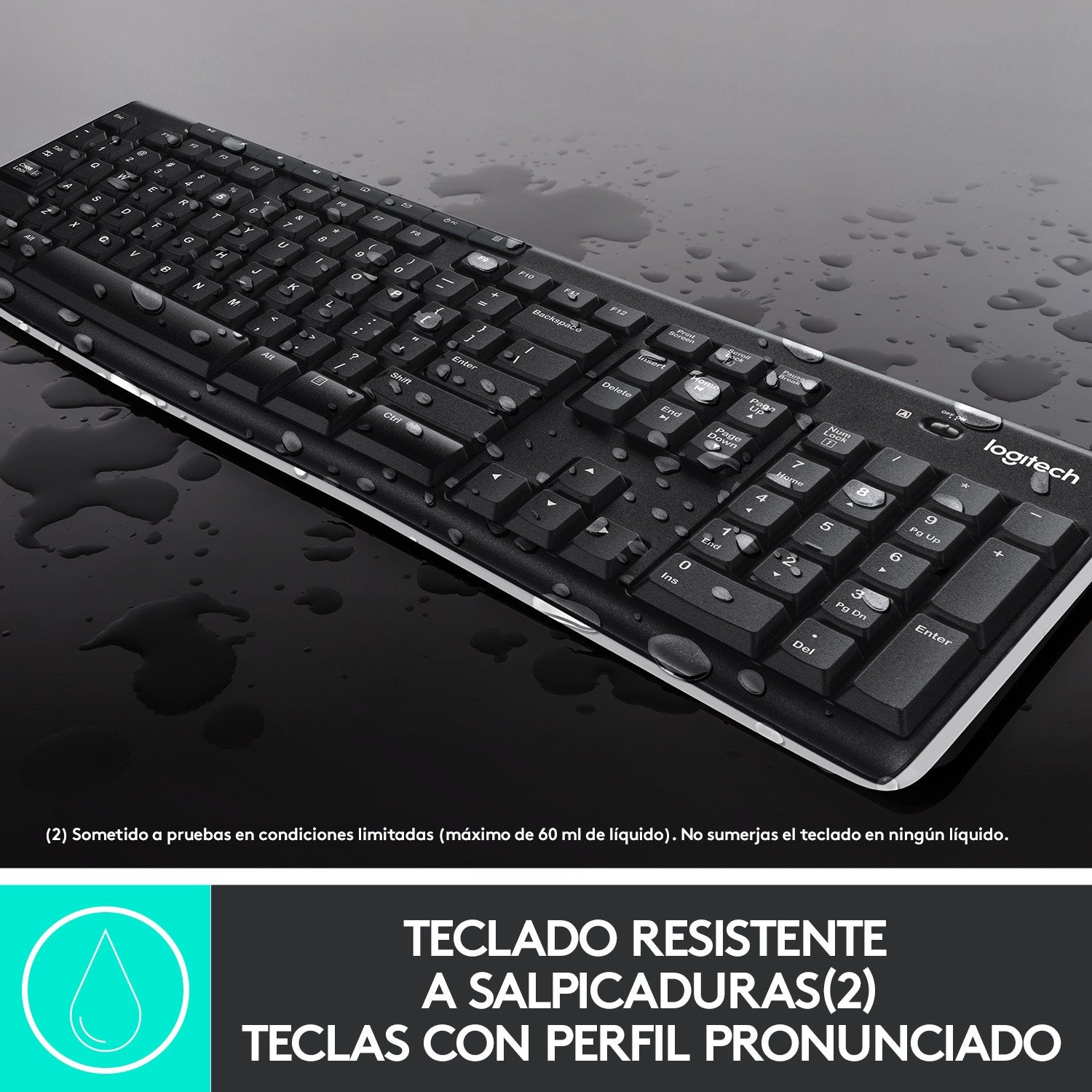 EAN 5099206039193 - Logitech 920-004513 teclado Ratón incluido Hogar USB QWERTY Español Negro imagen 10