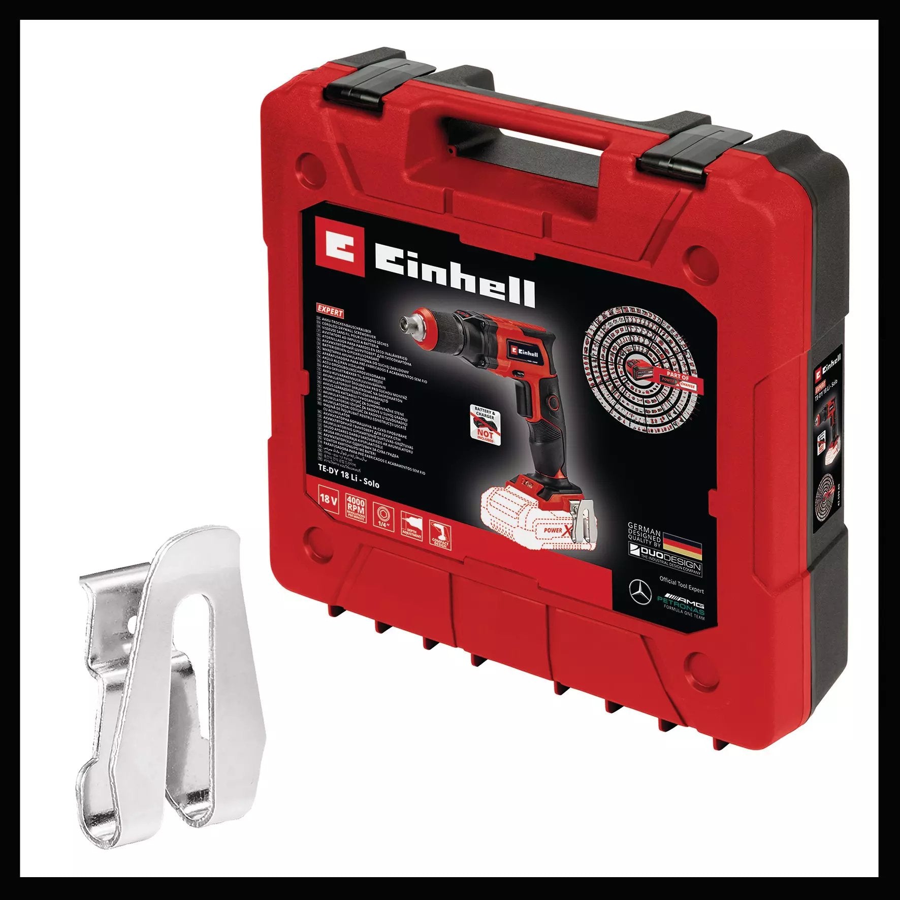 EAN 4006825635607 - Einhell TE-DY 18 Li-Solo 4000 RPM Negro, Rojo imagen 6