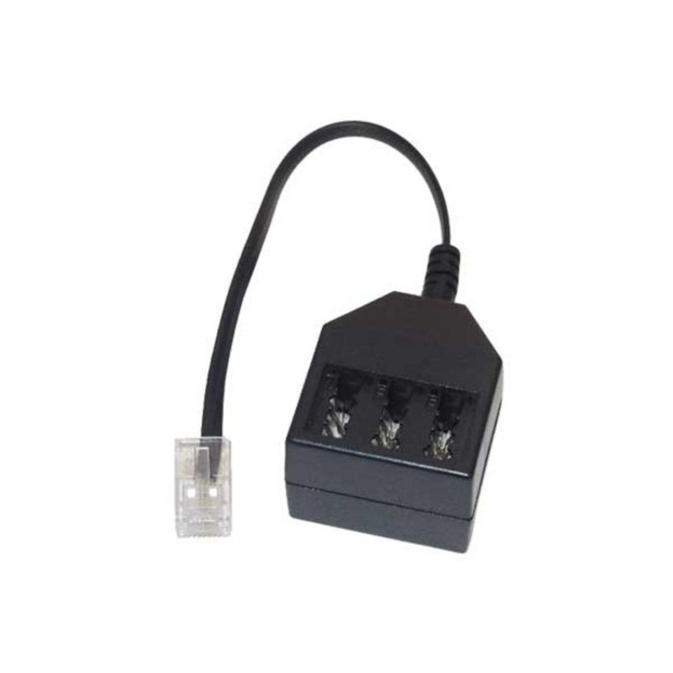 EAN 4017538008213 - S/CONN 71018-2 teléfono divisor Negro imagen 1
